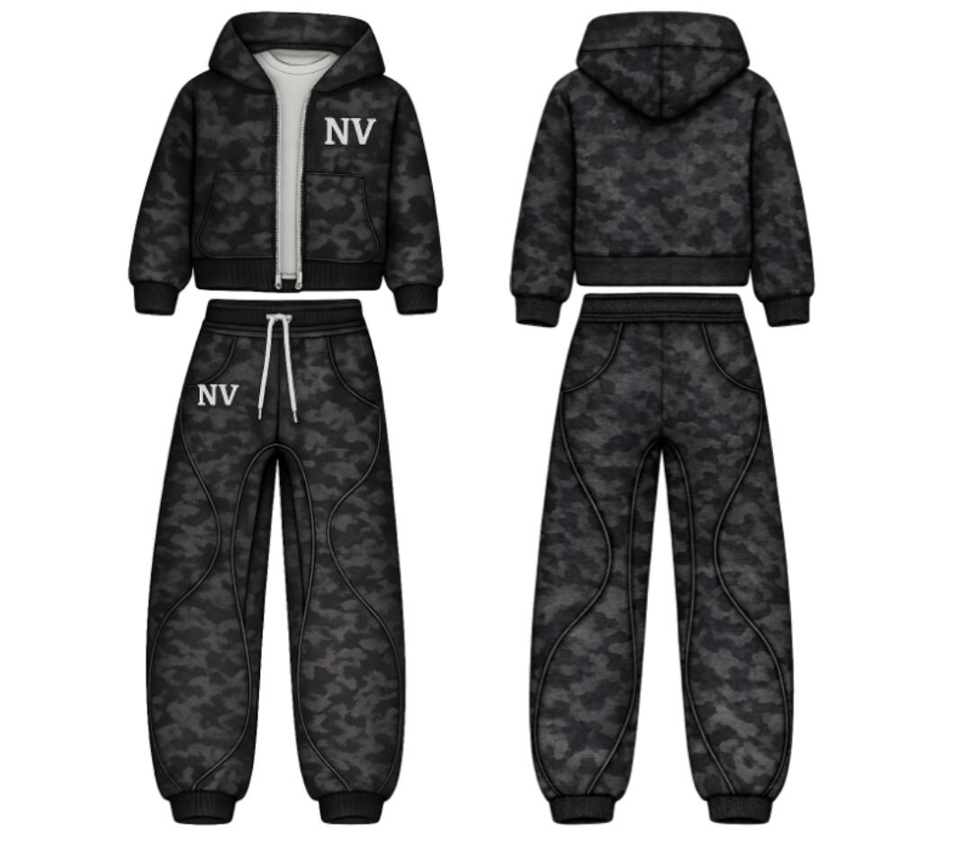 NV Shadow Black Pant Tracksuit